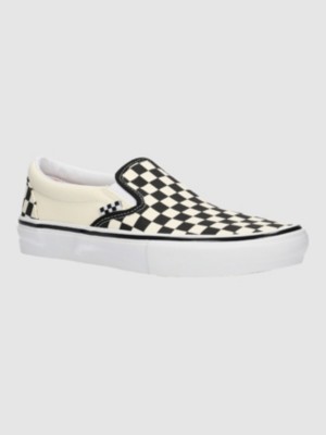 Off white checkerboard hot sale slip on vans